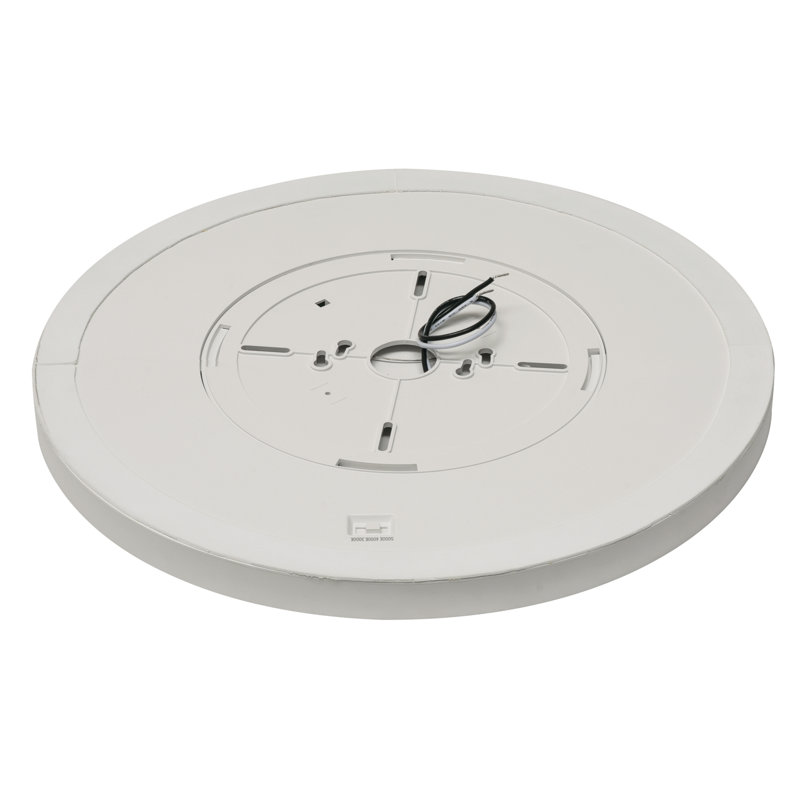Plafonnier encastré 1 lumière DEL Rafuse, Blanc
