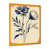 Impression dorée sur toile encadrée