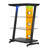 Tiphanee Glass Top Metal Base Computer Desk-513706305
