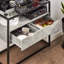 Annam 81cm Glass Top Console Table-977819444