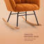 Chaise berçante moderne avec dossier haut Sherpa-375757715