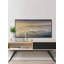 «Foggy Sunrise» par Marmont Hill - reproduction de cadre flottant sur toile-754558329