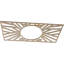 Médaillon de plafond en bois Hoover-63412205-63412219