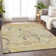 Premium Machine Washable Prisco Gold Rug