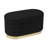 Velvet Upholstered Storage Bench-1466246881