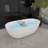 Free Standing Tub 67" X31.5" Deep Soaking Bath Tub Acrylic Freestanding Bathtub J25 Stand Alone Tub