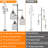 Farmhouse Industrial Floor Lamp Standing Tree Lamp With Elegant Teardrop Cage Tall Lamps-902517020