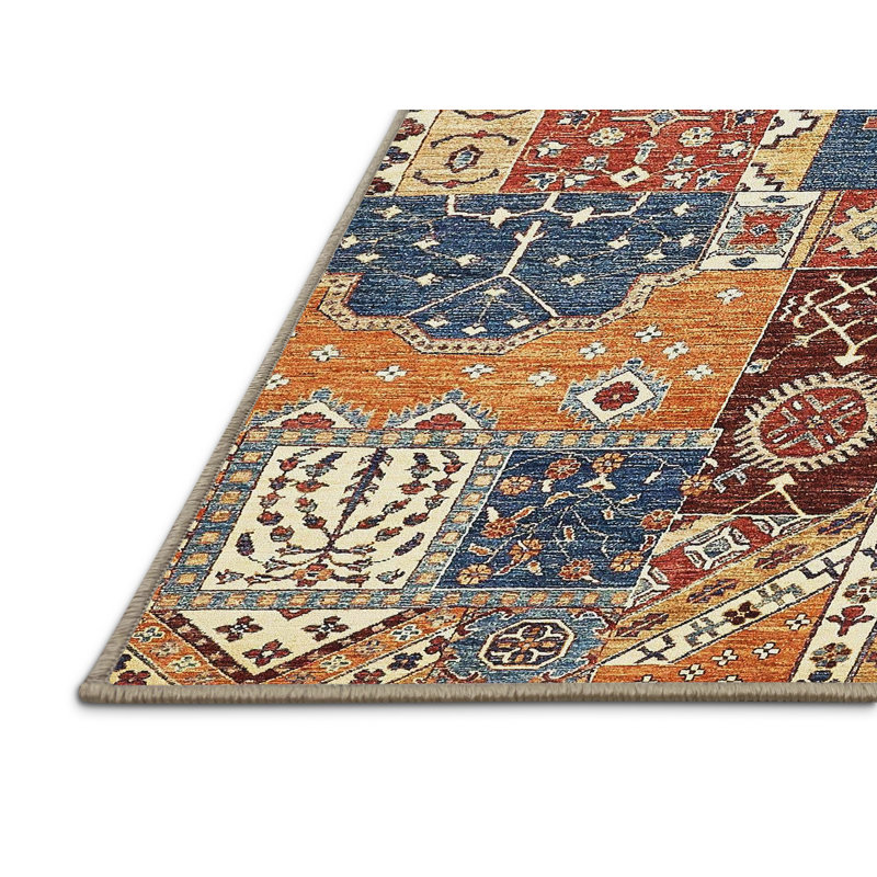 Abstract Indoor Rug, Rectangle 6' x 9'