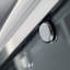 DreamLine Charisma P 30 po x l 60 po x H 78 3/4 po Porte de douche sans cadre chromée avec base de douche noire à drain à gauche-134700122-134700120-135926096