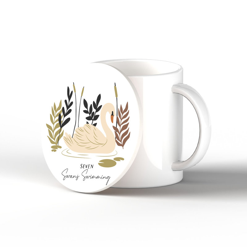Santamaria Ceramic Round 1 Piece Coaster