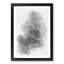 Partial Solar Eclipse in Abstract - Picture Frame Graphic Art Print-55737393-55737395