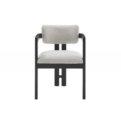 Chaise d'appoint de salle à manger rembourrée 1 pièce Modern