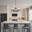 Lustre gradué à 9 lumières à niveaux-75714339