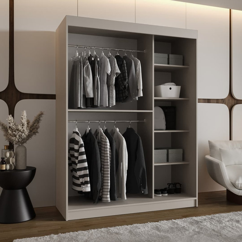 Bodrul Laminate Board Wardrobe