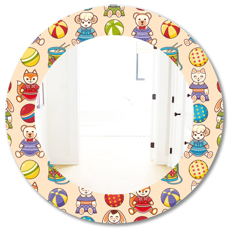 Miroir mural Kids, H 31,5 po x l po