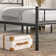 Kempst 37'' Steel Bed Frame