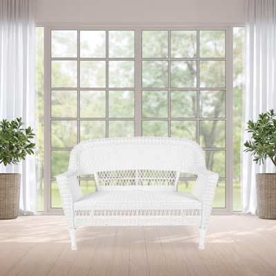 Karan 52'' Wide Metal Loveseat