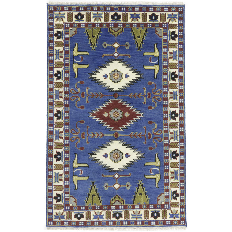 Karney Performance Wool Geometric Rug