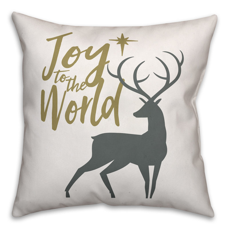 Reversible Throw Pillow