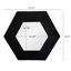 Miroir Hexagon