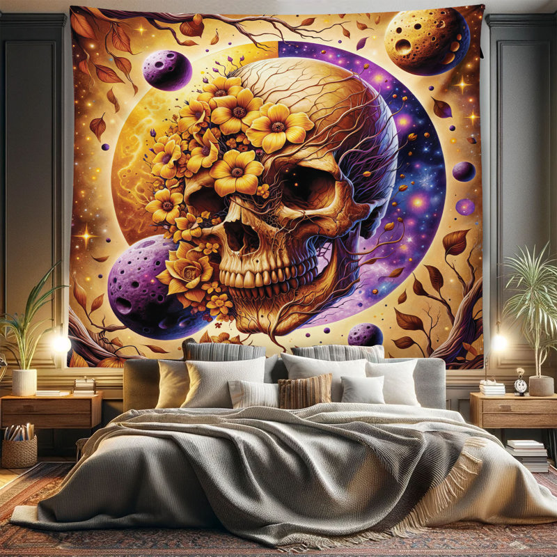 Tapisserie en microfibre, H 104 po x l 88 po