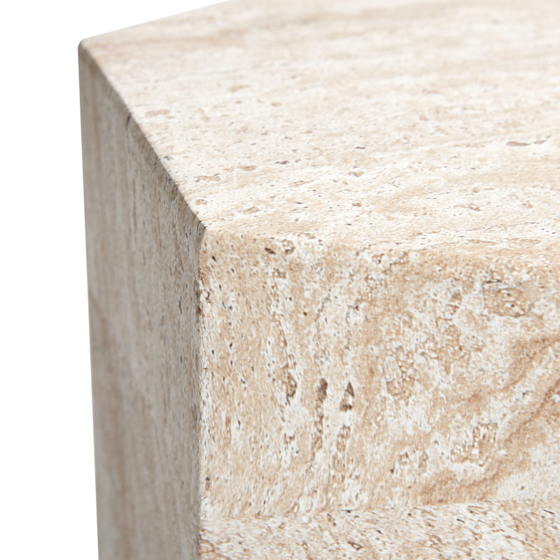 Table d'appoint hexagonale MgO