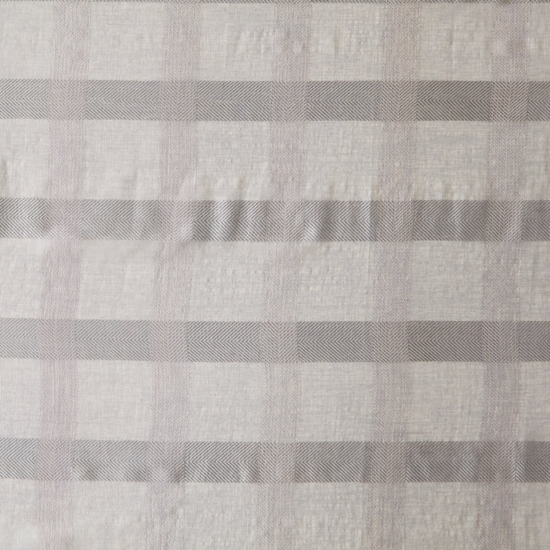 Knap Polyester Sheer Curtain Single Panel, 55" W x 84" L, Gray
