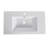 Sleek Contemporary Design 36" Bathroom Resin Sink
