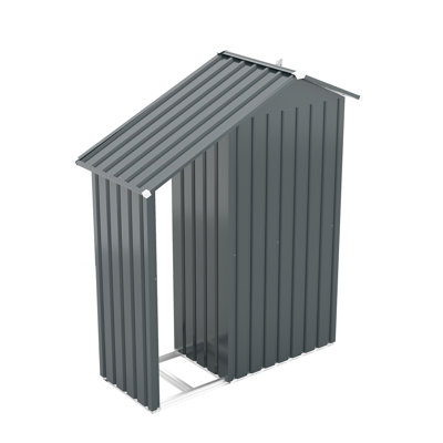 Galvanized Iron 2 - In 1 Storage Cabinet, Waterproof For Multiple Environments, Suitable Garden And Indoor Storage, Clear Assembly , Lock System, Brown, 60 Lb Frame Metal With Feature, Ideal Outdoor