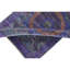 Hand Knotted Wool Area Rug in Gray And Purple