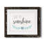 Cup of Sunshine - Art textuel avec cadre photo-558190977-558190988