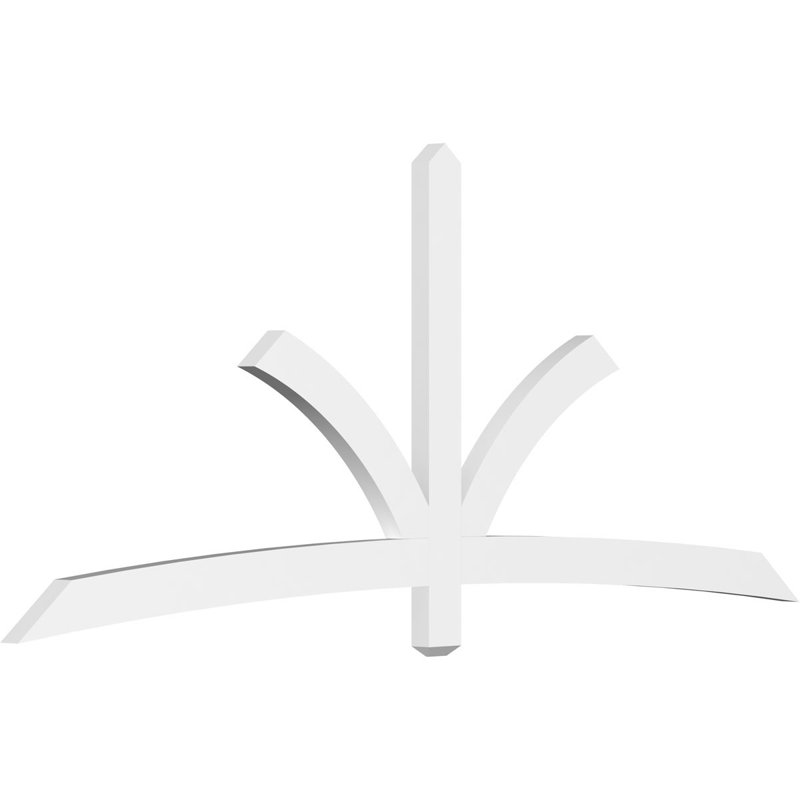 Support pour pignon Davenport, H 40 po x l 96 po (pas: 10/12), P 2 po x F 4 po, PVC