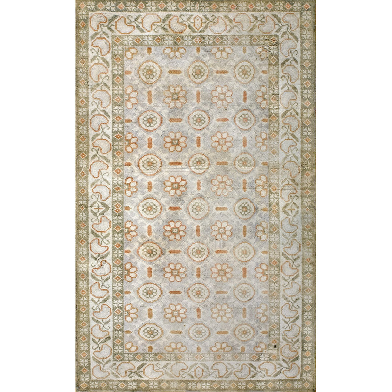 Tapis gris Agra