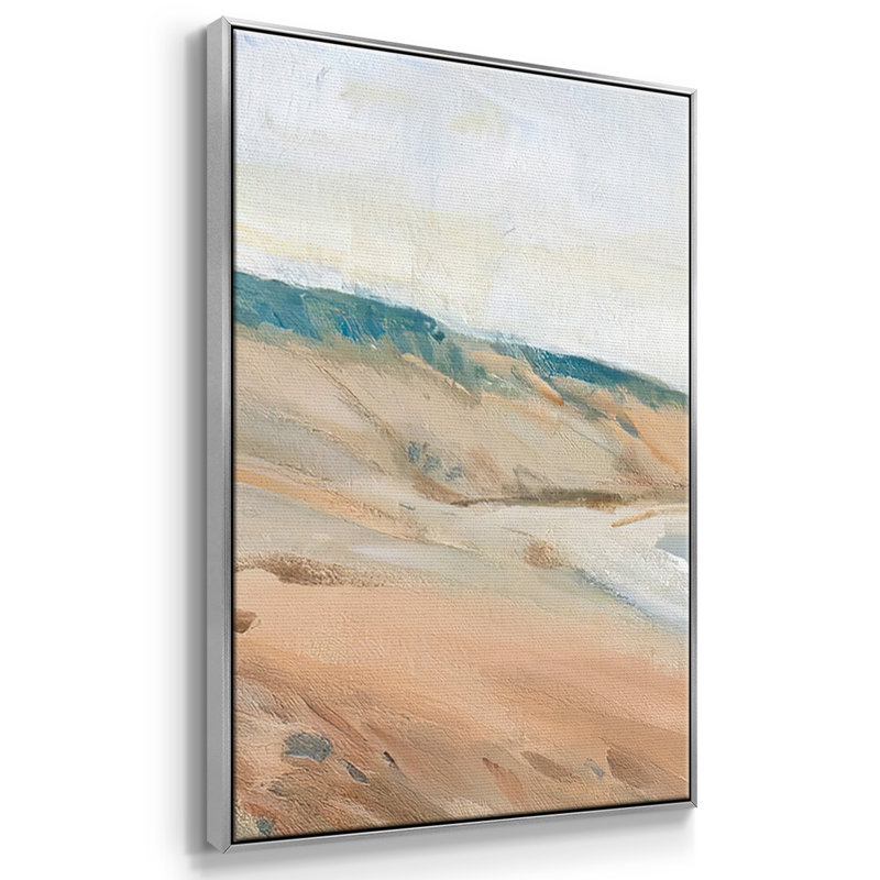 Étude de rivage I 3 pièces, Argent, H 36 po x l 75 po x P 2 po