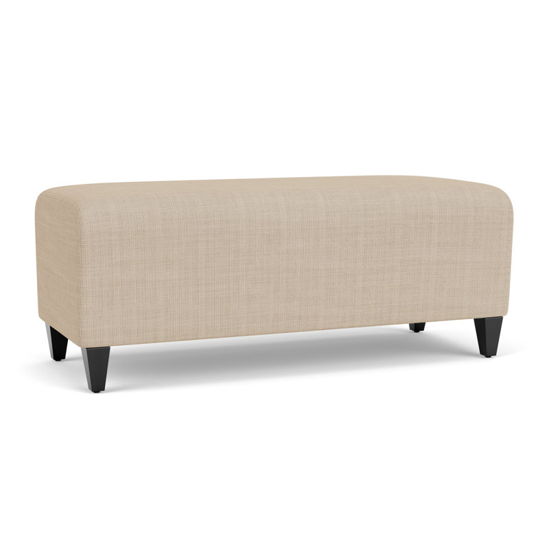 Banc de réception Ravenna, Bois noir, Chambray calcaire