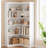 5 Tier Large Wood L Shaped Corner Bookshelf-105256423