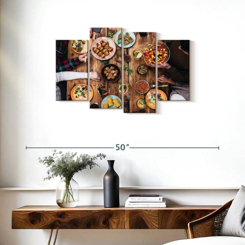 Yarlin Cozy Rustic Dinner, 22'' H x 36'' W