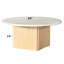 Table basse Nozomu avec plateau en marbre