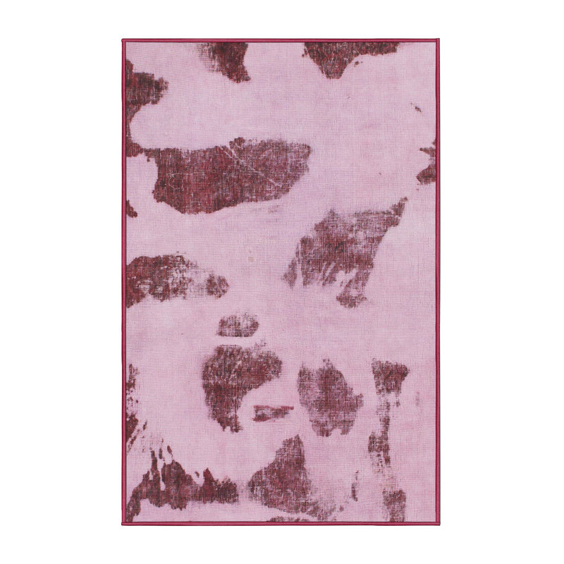 Abstract Indoor Rug, Rectangle 7' x 9'