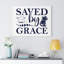 Saved By Grace - Wrapped Canvas Print-1788632373