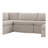 Gusella Slipcover Dining Banquette Beige 121In-127271402-127271398
