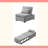 Folding Ottoman Sofa Bed