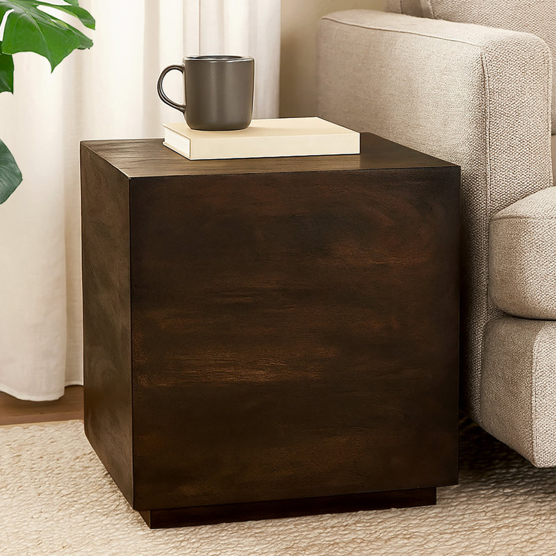 Table d'appoint Flagstaff Square en brun Barista