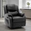 80cm Wide Faux Leather Standard Recline-1517305591