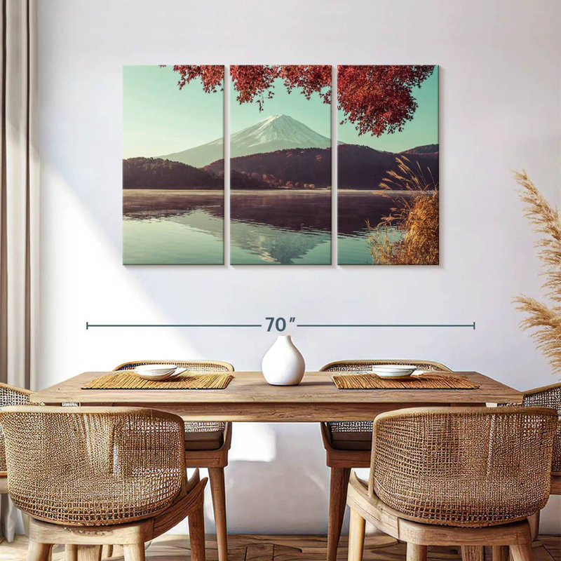 Alvord Mount Fuji In Autumn, 36" H x 57" W