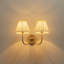 Applique murale en tissu 2 lumières-769014365-769014364