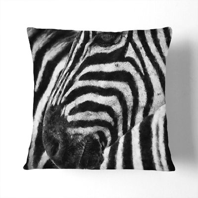 Zebra Vol.2 Square Throw Cushion