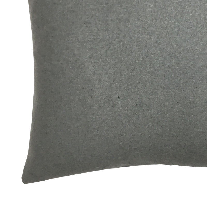 Coussin décoratif, 22 po x 22 po, Gris clair