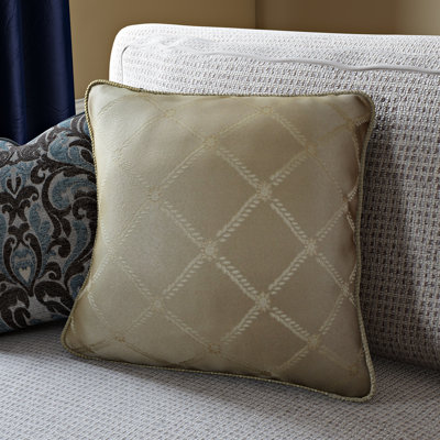 Bedford Embroidered Reversible Throw Pillow