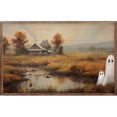 Ghosts In Field By Petals Prints Design